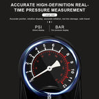 Bike Pump High Pressure Mountain Road Bicycle Foot Pumps Presta&Schrader Valve Ultralight Portable Household Cycling Air Pump