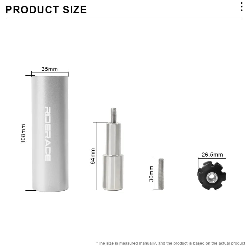 Bicycle Front Fork Star Nut Installation Tool Bike Fork Steerer Tube Star Nut Fitting Tool Cycling Headset Star Nuts Repair Tool