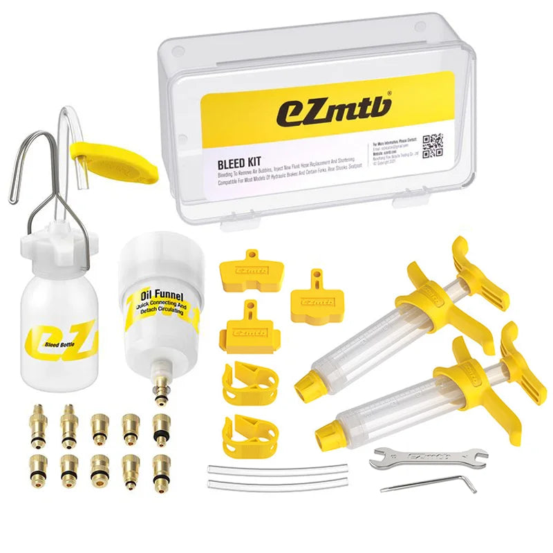 Bicycle Hydraulic Disc Brake Oil Bleed Kit Tools For SHIMANO,SRAM, MAGURA,Avid,Series MTB Road Bike Brake Repair Tool Universal