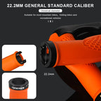 1 Pair Bicycle Handlebar Grips Quality Rubber Anti Skid Mountain Bike Handlebar Grips Horns Handlebar Ergonomics Wrist Support