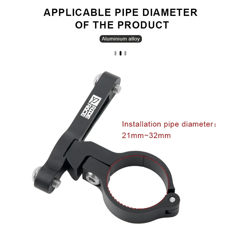 Bicycle Water Bottle Holder Adapter Aluminum Alloy MTB Bike Bottle Cage Conversion Handlebar Kettle Bracket Cycling Accessories