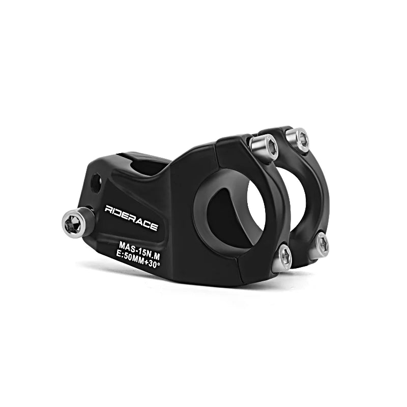 MTB Stem Aluminum Alloy Ultralight 30 Degree 50mm Short Mountain Bike Riser 28.6 Front Fork Stem For 31.8mm Handlebar Parts