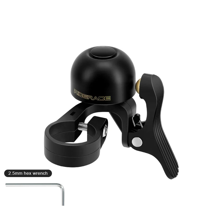 Bicycle Bell Clear Long Sound Horn Copper MTB Road Bike Handlebar Bell Safety Warning Alarm For 22.2mm Cycling Accessories