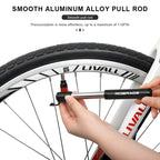 Mini Bike Pump Aluminum Alloy Portable Hand Tire Tube Inflator For Schrader Presta Valve AV FV MTB Road Bicycle CO2 Air Pump