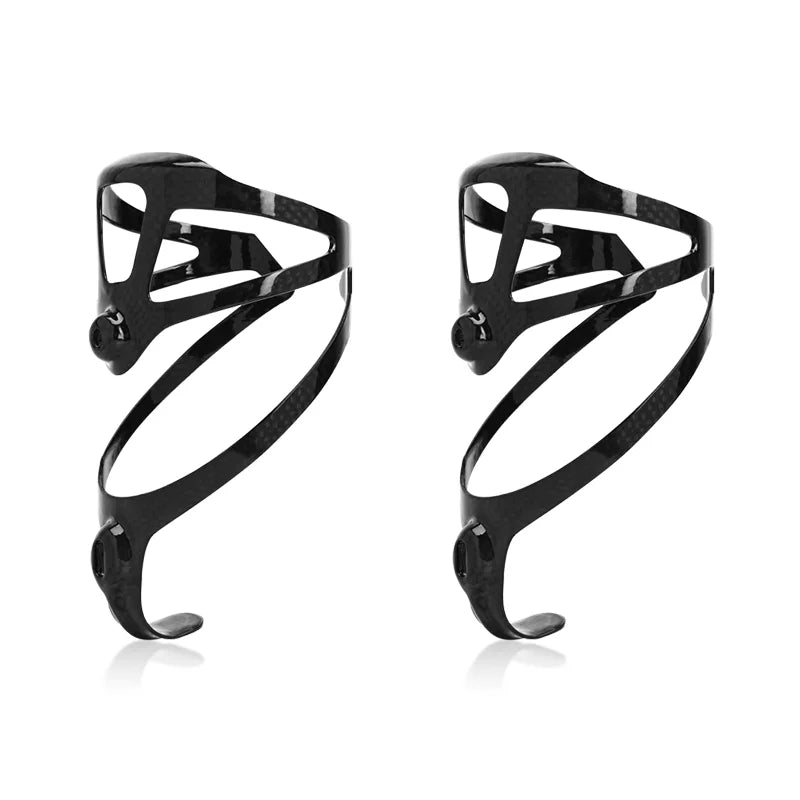 Full 3K Carbon Fiber Bike Water Bottle Holder Mountain Road Bicycle Bottle Rack Outdoor Sports Bottles Cage Holder Matte Glossy