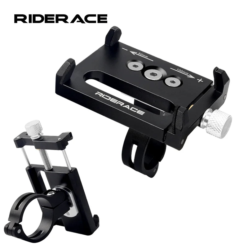 Bicycle Phone Holder 360° Rotatable Adjustable Mtb Bike Phone GPS Bracket Scooter Motorcycle Handlebar Mount Cell Phone Stand