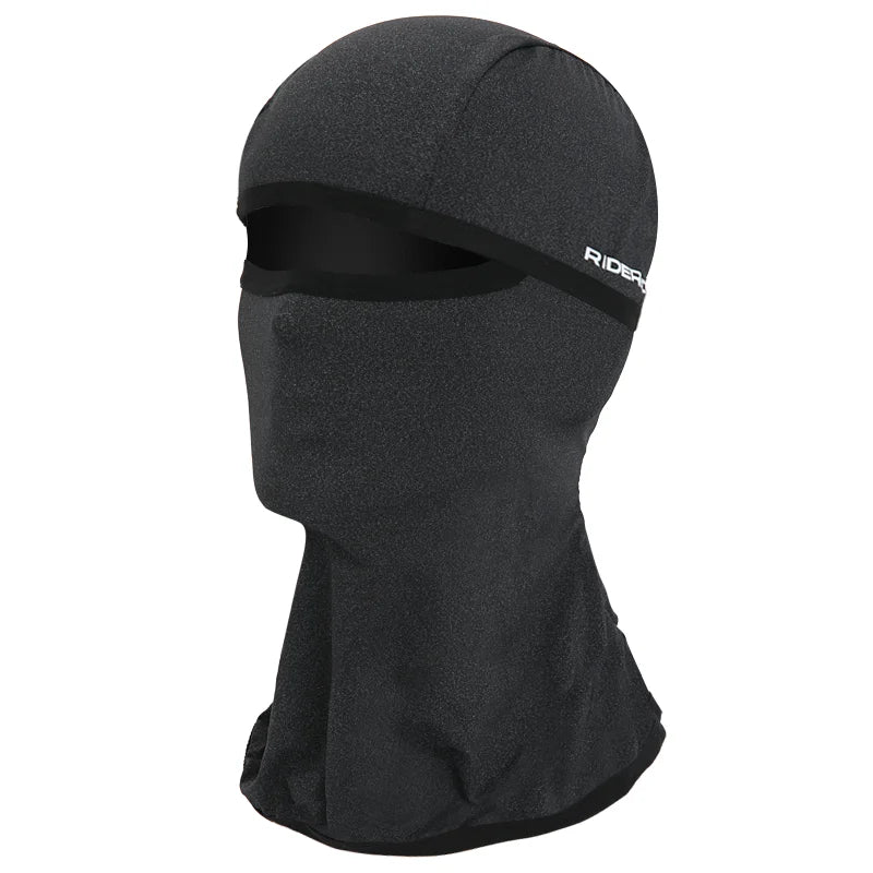 Summer Cycling Full Face Mask Balaclava Sun Protection Breathable Bike Cap Ice Silk Cool For Fishing Hiking Outdoor Riding Cap
