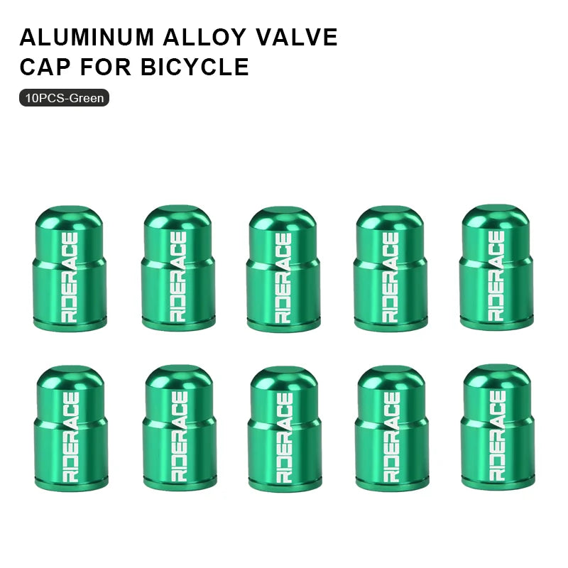 Bike Tire Valve Caps Waterproof Dustproof Aluminum Alloy Ultralight MTB Road Bicycle Tyre Gas Nozzle Cover For Av Schrader Valve