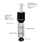 Bicycle Handlebar Stem Height Extender 1-1/8" (28.6mm) Alloy Fork Hidden Riser MTB Road Bike Fork Stem Extension Stem Extender