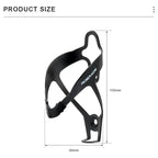 Bicycle Water Bottle Cage Lightweight Aluminium Alloy MTB Road Bike Bottle Holder Drink Cup Mount Black Cycling Accessories