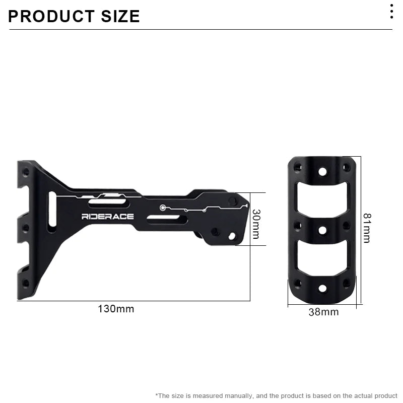 Bicycle Water Bottle Cage Extender Aluminium Alloy Bike Saddle Dual Bottles Rack Holder Cycling Water Bottle Holder Adapter