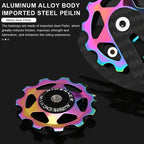 11T 13T Bicycle Pulley Rear Derailleur Multicolour MTB Road Bike Wheel Guide Bearing Jockey Pulley For Shimano Sram 4mm 5mm 6mm