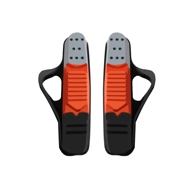 Bike Brake Pads Set Replaceable Inserts C-Brake CNC Aluminum Alloy Rubber Sheet Bicycle Brake Blocks With Mud Trough Silent