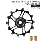 11/12/13/14/15/16T Bicycle Pulley Rear Derailleur Ceramic Bearing Lightweight Bike Wheel Guide Bearing Jockey Pulley For Shimano