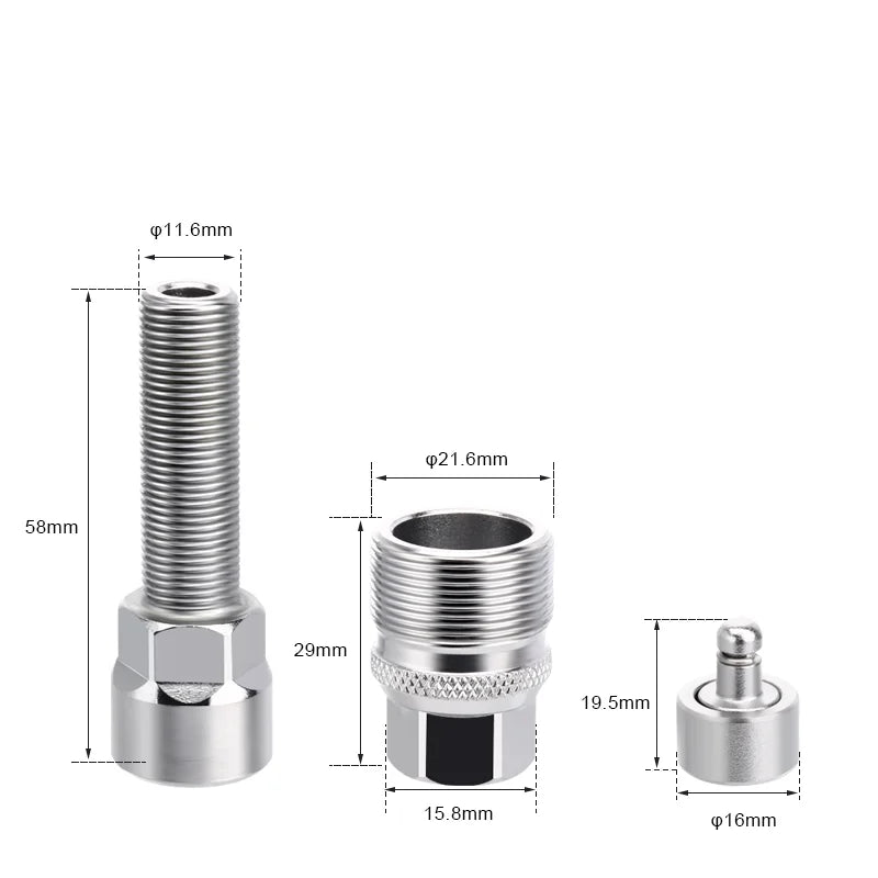 Professional Bicycle Crankset Puller Crank Arm Puller Remover Bike Crank Wheel Extractor Puller Bolt Crankset Pedals Repair Tool