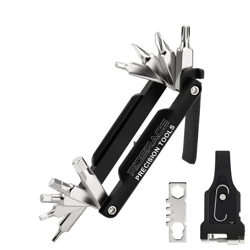 20 In 1 Bicycle Repair Tool Multifunction Foldable Chain Splitter Cutter Hex Spoke Wrench Tyre Lever Bike Screwdriver Wrench