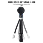 Bike Shock Pump 300PSI Pressure With Gauge Bicycle Air Pump Schrader Presta Cycling Front Fork Shock Absorber Rotatable Hose