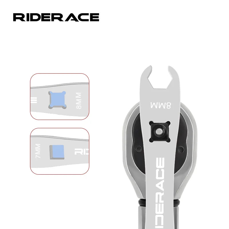 Bike Disc Brake Cable Wrench 7/8mm Bicycle Hydraulic Disc Oil Brake Pipe Locking Screw Wrench Cycling Brake Locking Repair Tools