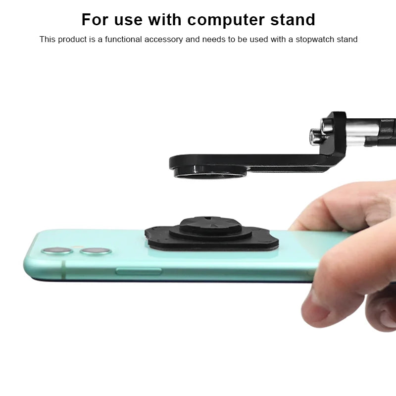 Bicycle Computer Adapter MTB Road Bike Adhesive Support Stand For Garmin Mount Extended Phone Seat Holder Cycling Accessories