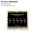 50 Set Bicycle Brake Olive Alloy Bike Hydraulic Disc Brake Needle Olive Connect Inserts For SHIMANO BH90 BH59 SRAM MAGURA TEKTRO