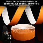 Road Bike Handlebar Tape With 2 Bar Plugs Non-Slip Shock Absorbing Bicycle Bar Tape PU EVA  Soft Comfortable Cycling Accessories