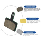 Bike Ceramic Brake Pads Wear-Resistant Mountain Road Bicycle Hydraulic Brake Pad MTB Disc Part For Shimano MT200 B01S B05S