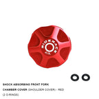 Bicycle Suspension Fork Cap Parts Shoulder Cover Aluminum Alloy Bike Air Gas Fork Protector For Manitou Magura FOX DT ROCK SHOX