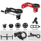 Bicycle Computer Camera Holder Aluminum Alloy Bike Handlebar Mount Stopwatch Speedometer Bracket For Garmin Edge Bryton Cateye