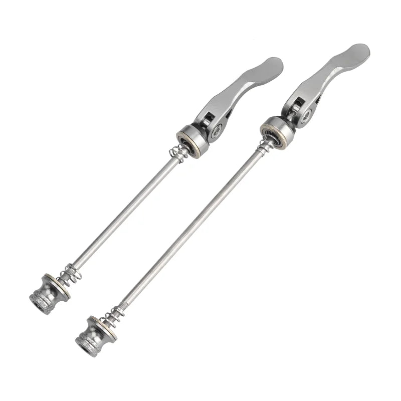 2Pcs Bike Quick Release Skewer Lever Aluminium Alloy Bicycle Hub Quick Release Skewers Lever Wheels Locking Cycling Accessories