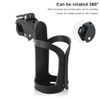 Bike Water Bottle Cup Holder 360 Draaibare Multifunctional Bicycle Water Bottle Cup Mount Baby Stroller Can Store Water Bottles