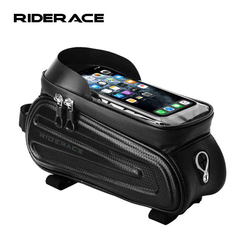 Bicycle Bag With Touch Screen Rainproof Mountain Road Bike Front Cell Phone Holder MTB Top Tube Frame Bags Cycling Accessories