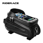 Bicycle Bag With Touch Screen Rainproof Mountain Road Bike Front Cell Phone Holder MTB Top Tube Frame Bags Cycling Accessories