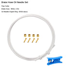 2.5m Bike Hydraulic Disc Brake Oil Tube Bicycle Disc Brake Hose Connector Insert And Olive Set BH59 BH90 MTB Brake Hose Kit
