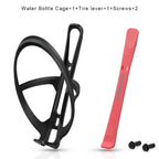 Bike Bottle Holder With Tyre Tire Lever Nylon Super Light MTB Road Bicycle Water Bottle Cage Cycling Kettle Mount Cup Holder