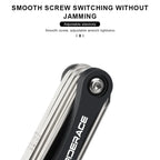 8 In 1 Bicycle Hex Spoke Wrench CR-V Steel Multifunction Portable MTB Road Bike Wrench Screwdriver Foldable Cycling Repair Tools