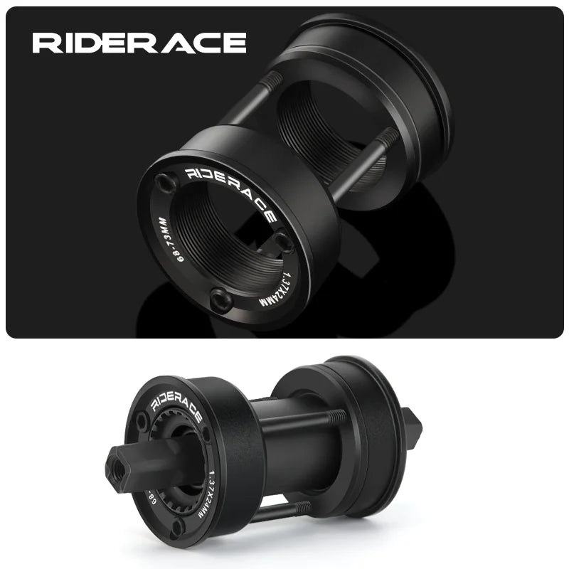 Bike Bottom Bracket Conversion Kit Bicycle Eccentric Bottom Bracket Bb68-73mm Adjustable American To Euro Cycling Crankset Part