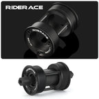 Bike Bottom Bracket Conversion Kit Bicycle Eccentric Bottom Bracket Bb68-73mm Adjustable American To Euro Cycling Crankset Part