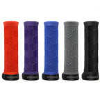 New Bike Handlebar Grips Rubber Bicycle Grip Soft Comfortable MTB Handle Bar Cover Anti Slip Shock-Absorbing Cycling Parts