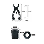 Bike Repair Tool Kits Chain Breaker Cutter Mini Chain Link Magic Buckle Pliers Crank Puller Outdoor Cycling Maintenance Tools