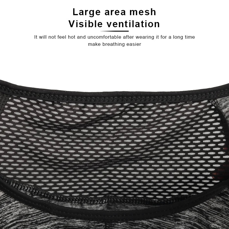 Cycling Face Mask Filter Dust-Proof Bike Half Face Mask Ice Silk Sports Bandana Breathable Sun Protection Sports For Men Women