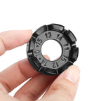 Bicycle Spoke Wrench Tool 8 Way Groove Spoke Nipple Key Road Bike Wheel Rim Adjuster Spanner Portable Cycling Spoke Repair Tool