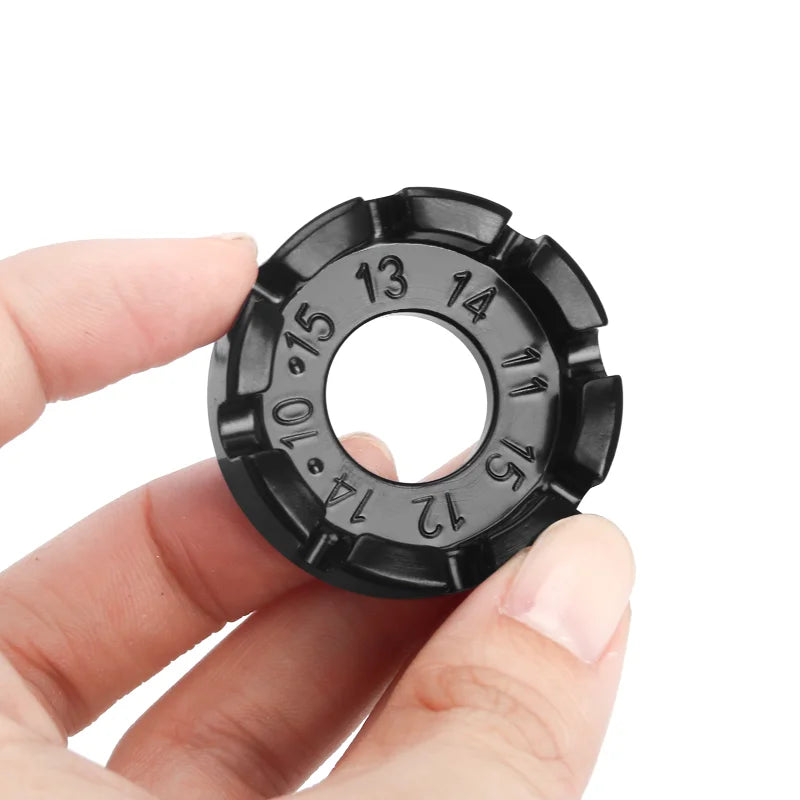 Bicycle Spoke Wrench Tool 8 Way Groove Spoke Nipple Key Road Bike Wheel Rim Adjuster Spanner Portable Cycling Spoke Repair Tool