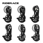 Bicycle Rear Derailleur Carbon Fiber Ceramic 13T 17T Pulley Guide Wheel For Shimano R5800 R6800 R7000 R8000 R9000 For Sram