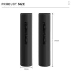 1Pair Bicycle Grips Silicone Sponge Soft Comfortable Mountain Bike Handlebar Cover Anti-Skid Shock-Absorbing MTB Accessories