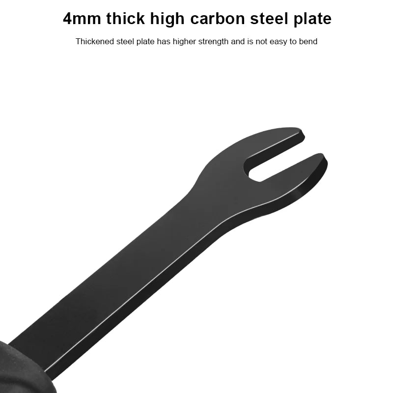 Bike Pedal Wrench 15mm Head Open End Stainless Steel Sturdy Durable MTB Road Bicycle Pedal Spanner Install Remover Repair Tool
