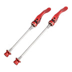 2Pcs Bike Quick Release Skewer Lever Aluminium Alloy Bicycle Hub Quick Release Skewers Lever Wheels Locking Cycling Accessories