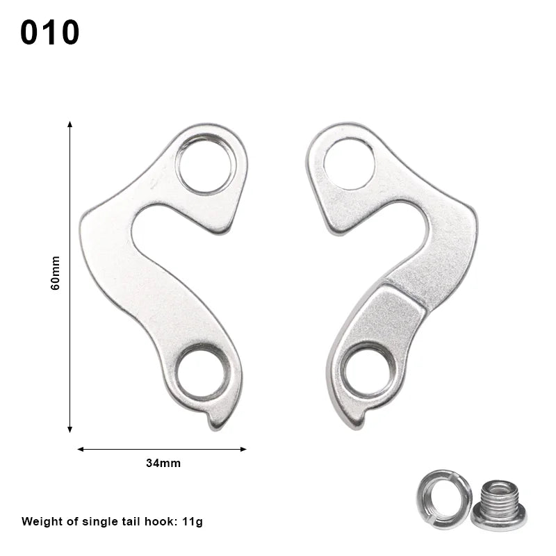 1Pcs Universal Bicycle Alloy Rear Derailleur Hanger Racing Mountain MTB Road Bike Frame Gear Tail Hook Parts Cycling Accessories