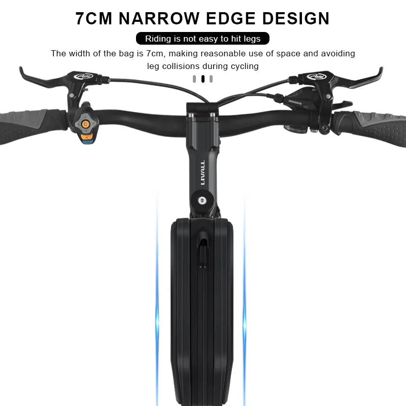 Bike Top Tube Bag Waterproof Durable Cycling Storage Bag MTB Road Bicycle Handlebar Front Bag Ultralight Portable Frame Pouch