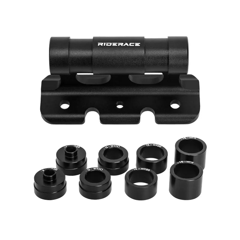 Bicycle Fixed Front Fork Bracket Mount Rack Bike Fork Mount Quick Release Thru Axle Carrier Car Roof Rack Support Cycling Parts