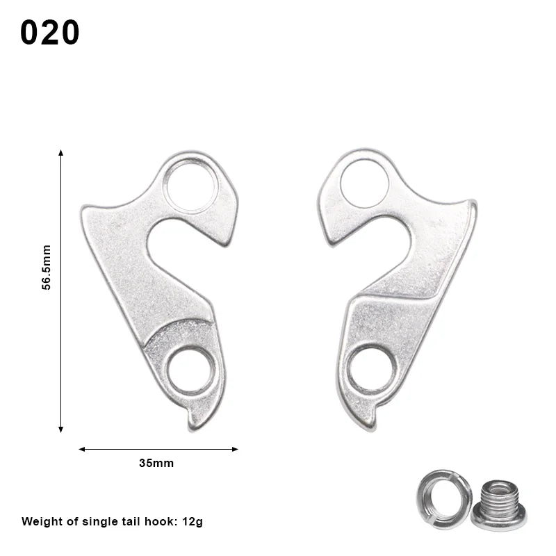 1Pcs Universal Bicycle Alloy Rear Derailleur Hanger Racing Mountain MTB Road Bike Frame Gear Tail Hook Parts Cycling Accessories